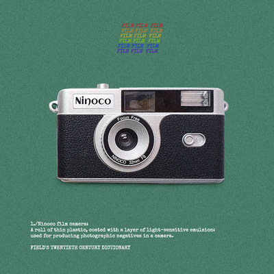 日本Ninoco胶片相机有闪光灯