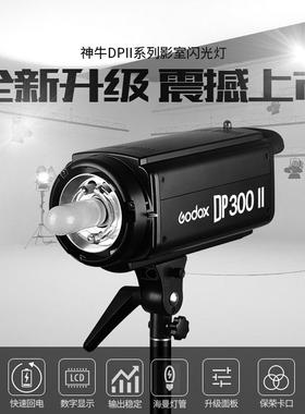 神牛DP300II 摄影灯影室灯影棚补光灯闪光灯人像静物服装拍摄拍照
