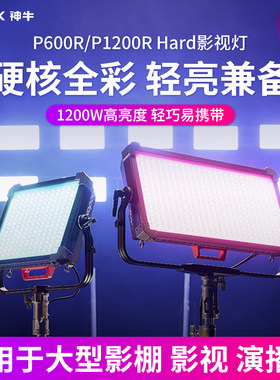 P600/1200RGBHard全彩补光灯