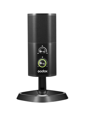 godox神牛UMic22桌面麦克风无线心型全向型双模实时监听收音麦电竞直播录音K歌话筒