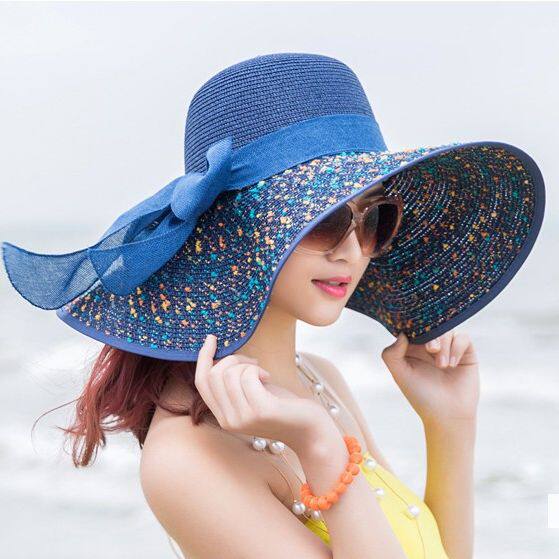 幅子太阳帽夏季凉帽女款时尚遮阳帽子夏天女式太阳帽2018新款潮防