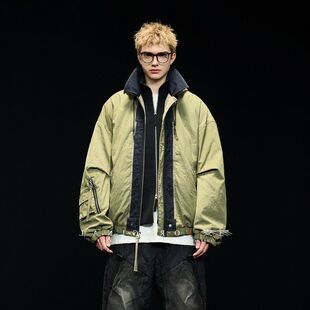 防寒保暖同款男女美式冬季外套羽绒服鸭绒2025高街宽松短款白羽绒