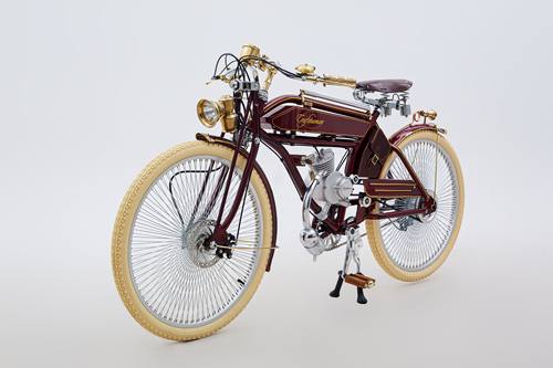品质出口|crafthuman|复古电助力自行车|匠工1924|通勤|收藏|摆件