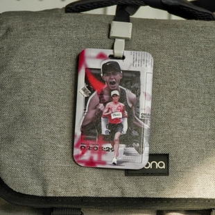 大迫杰学生滑盖卡套苏炳添饭卡公交卡身份证件保护套门禁校园创意