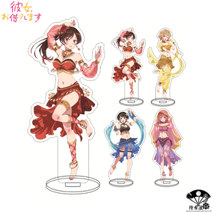 【待希屋】租借女友周边立牌水原千鹤七海麻美更科瑠夏樱泽墨摆件