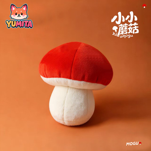 红色小蘑菇包包挂饰公仔钥匙扣