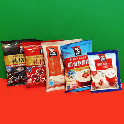 临期特价桂格猴头菇益生元5红燕麦片红枣醇香麦片27g早餐饱腹燕麦