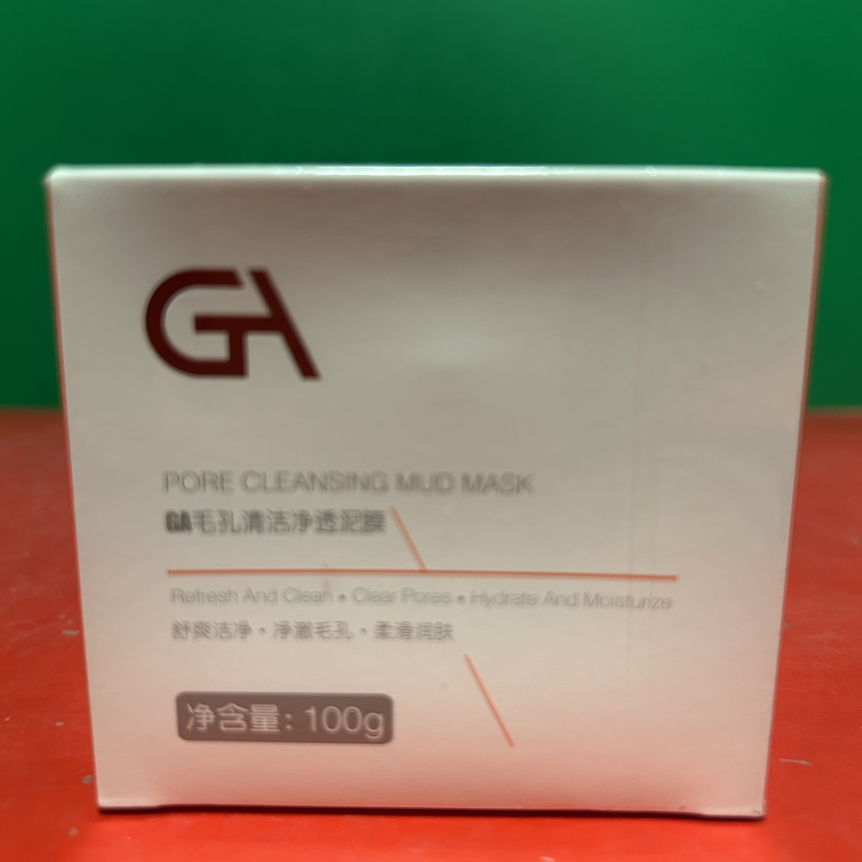特价售卖 GA毛孔清洁净透泥膜100g盒装 舒爽洁净净透毛孔保湿补水
