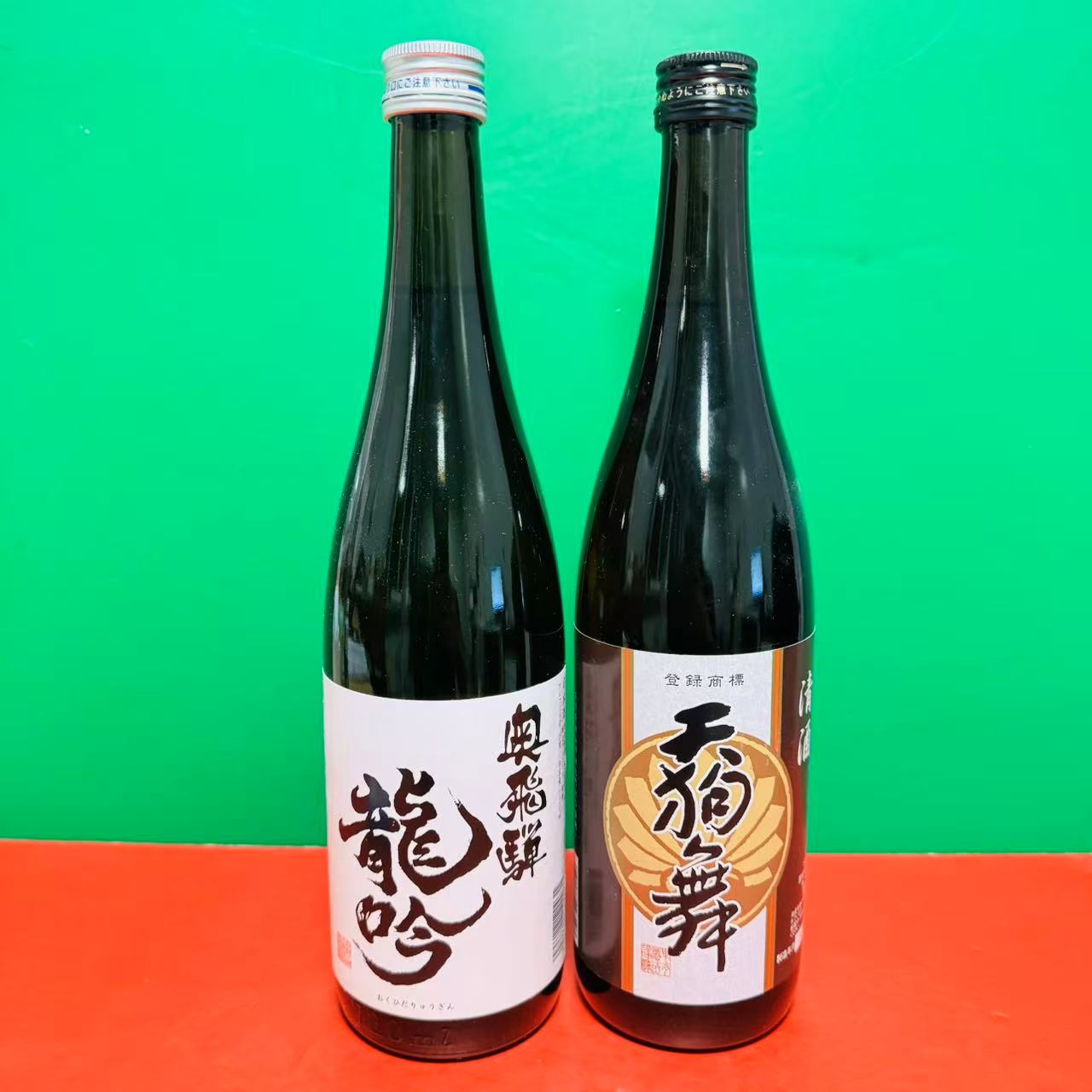 日本进口15.1%vol天狗舞清酒/15%vol奥飞驊龙吟清720ml瓶装配制酒