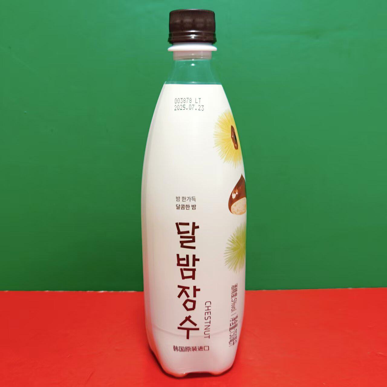 临期特价 韩国进口首尔长寿5%vol栗子味米酒750ml瓶装配制酒饮品