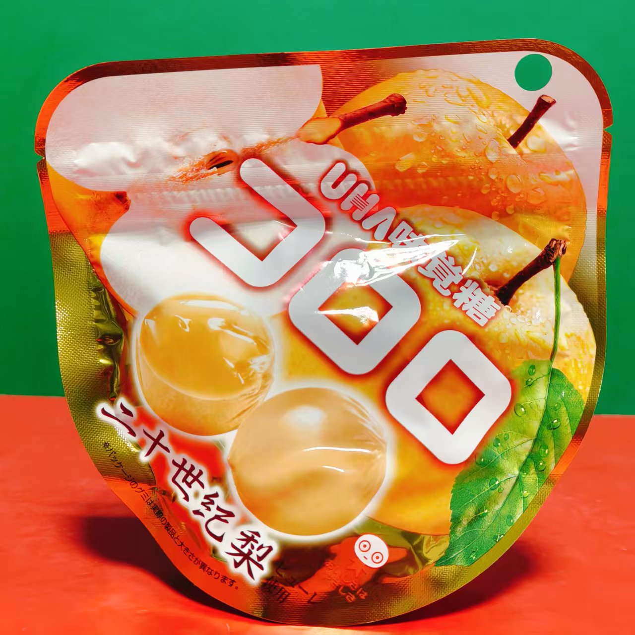 临期价 日本进口悠哈味觉糖梨味软糖44g袋装休闲零食糖果