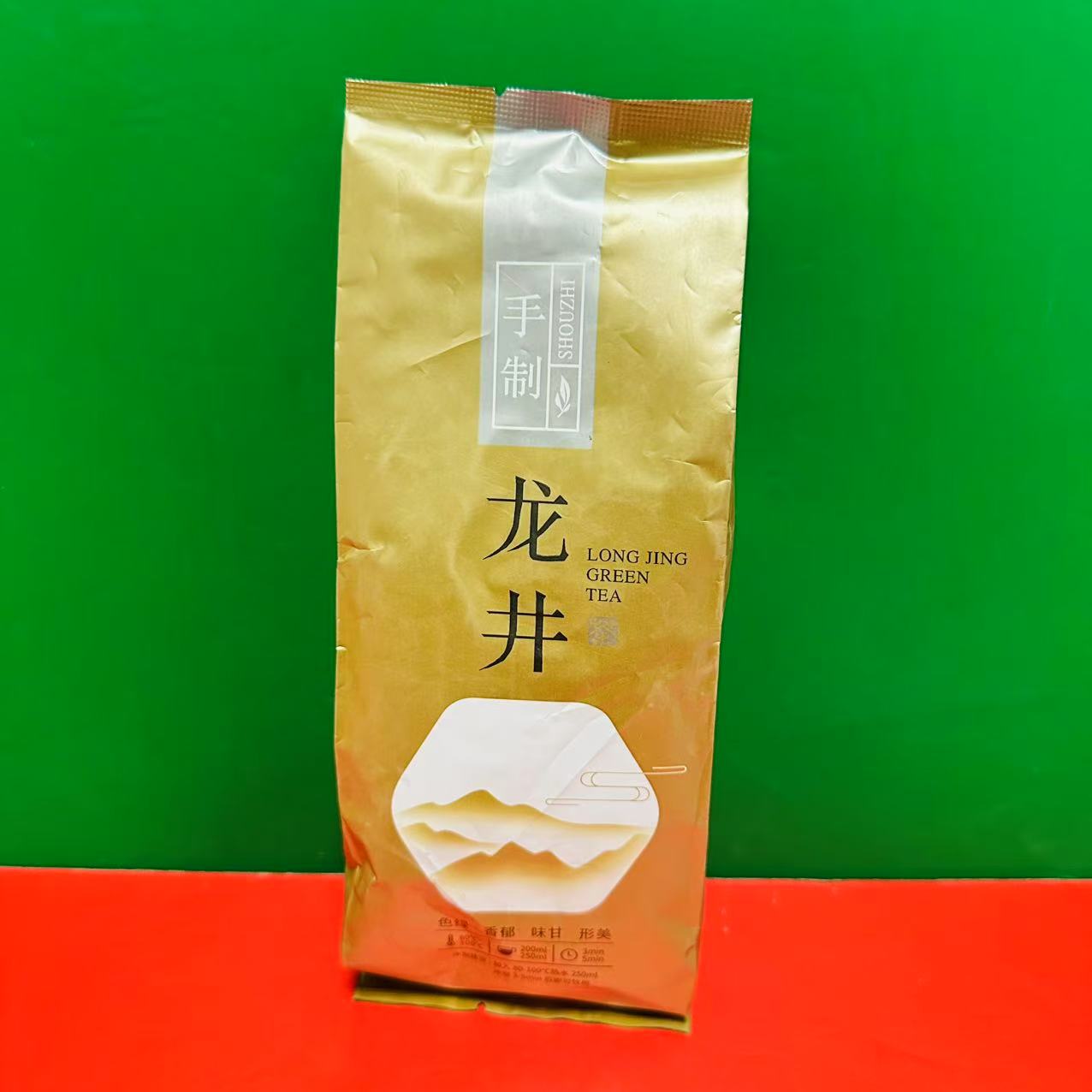 清仓特价 杭州龙井茶绿茶100g袋装冲泡饮品固体饮料茶叶包装随机