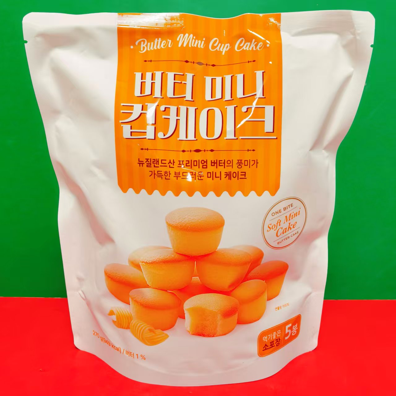 临期特惠 韩式风味黄油小蛋糕270g袋装 早餐下午茶零食点心小蛋糕