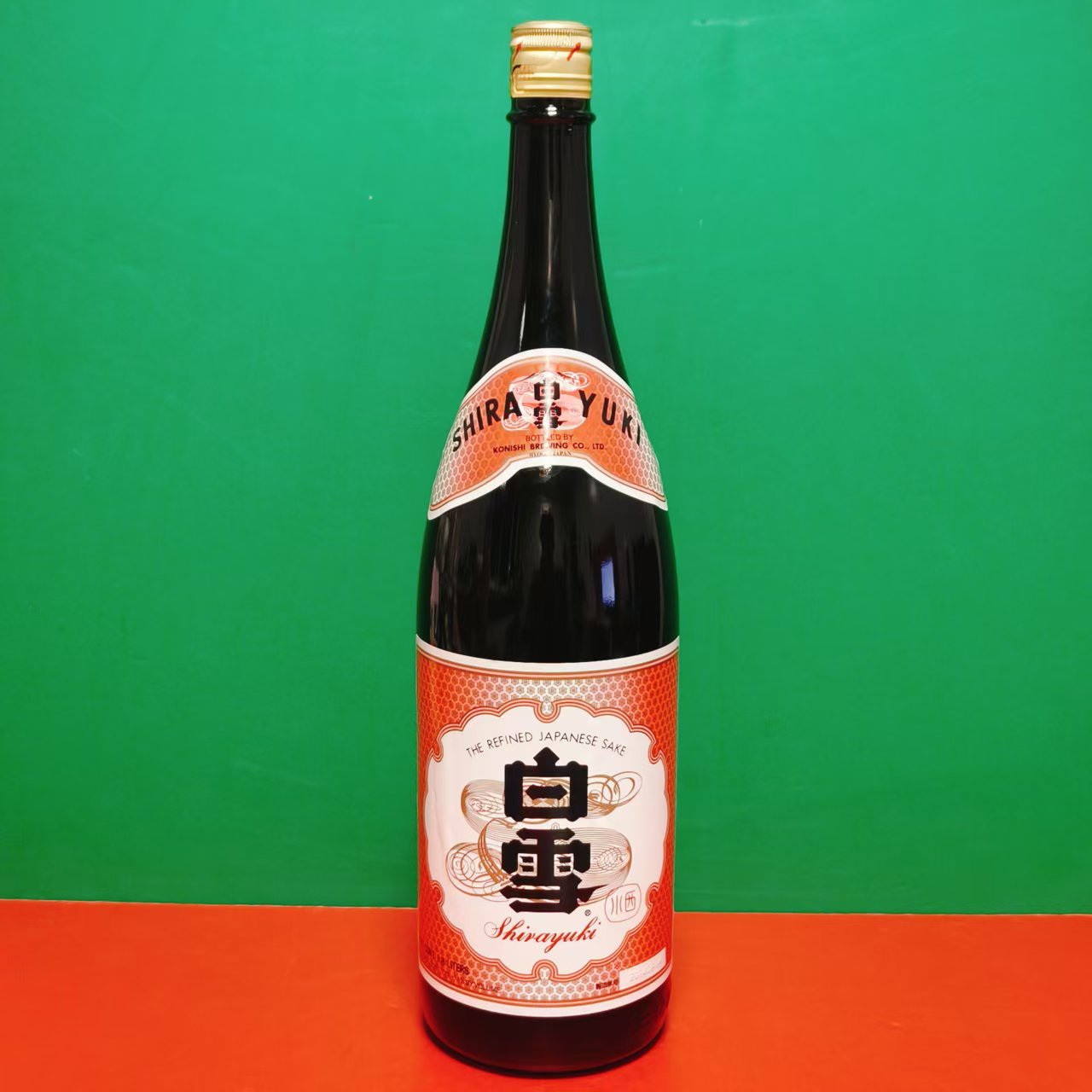 临期特价日本进口13.5%vol白雪牌日本清酒1.8L瓶装发酵酒聚餐酒水