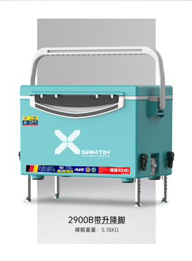 山田雷臣钓箱21L26L29L超轻野钓黑坑伸缩升降腿钓鱼人乌兰 带配件