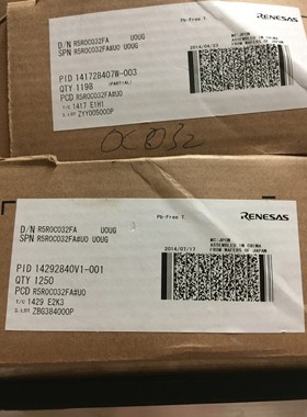 原装正品 R5R0C032FA丝印0C032FA 贴片QFP-32封装 质量保证