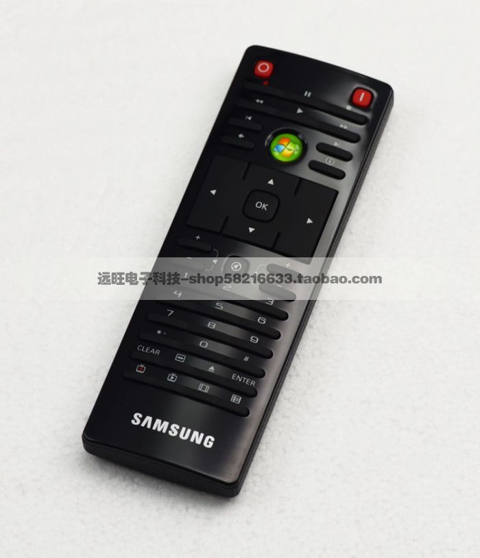 全新正品三星 mce灰色按键遥控器 支持mce vista wind7
