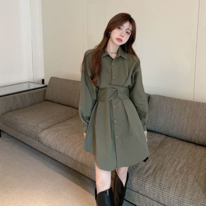 大码女装微胖mm法式2023新款裙子收腰显瘦连衣裙时尚短裤两件套女