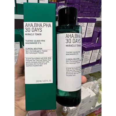 SOMEBYMI莎柏蜜茶树爽肤水150ml 镇定受刺激肌肤 痘痘 粉刺 角质