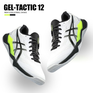 ASICS/亚瑟士排球鞋GEL-TACTIC 12稳定减震气排球手球运动鞋