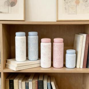 浩顺迷你保温杯女生萌趣直饮可爱风随行咖啡杯伴手礼杯子带茶漏