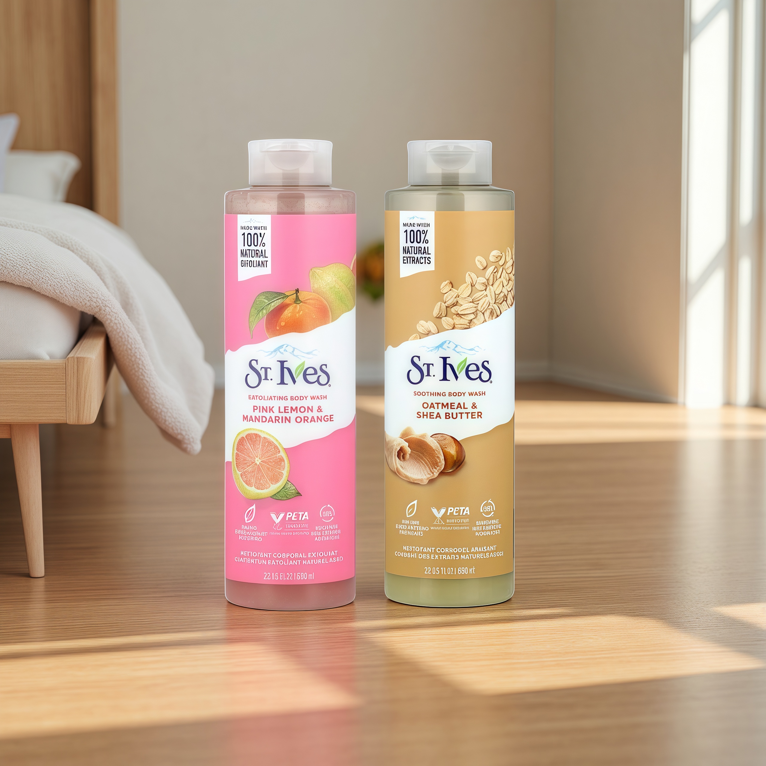 圣依肤美国深层清洁保湿沐浴露