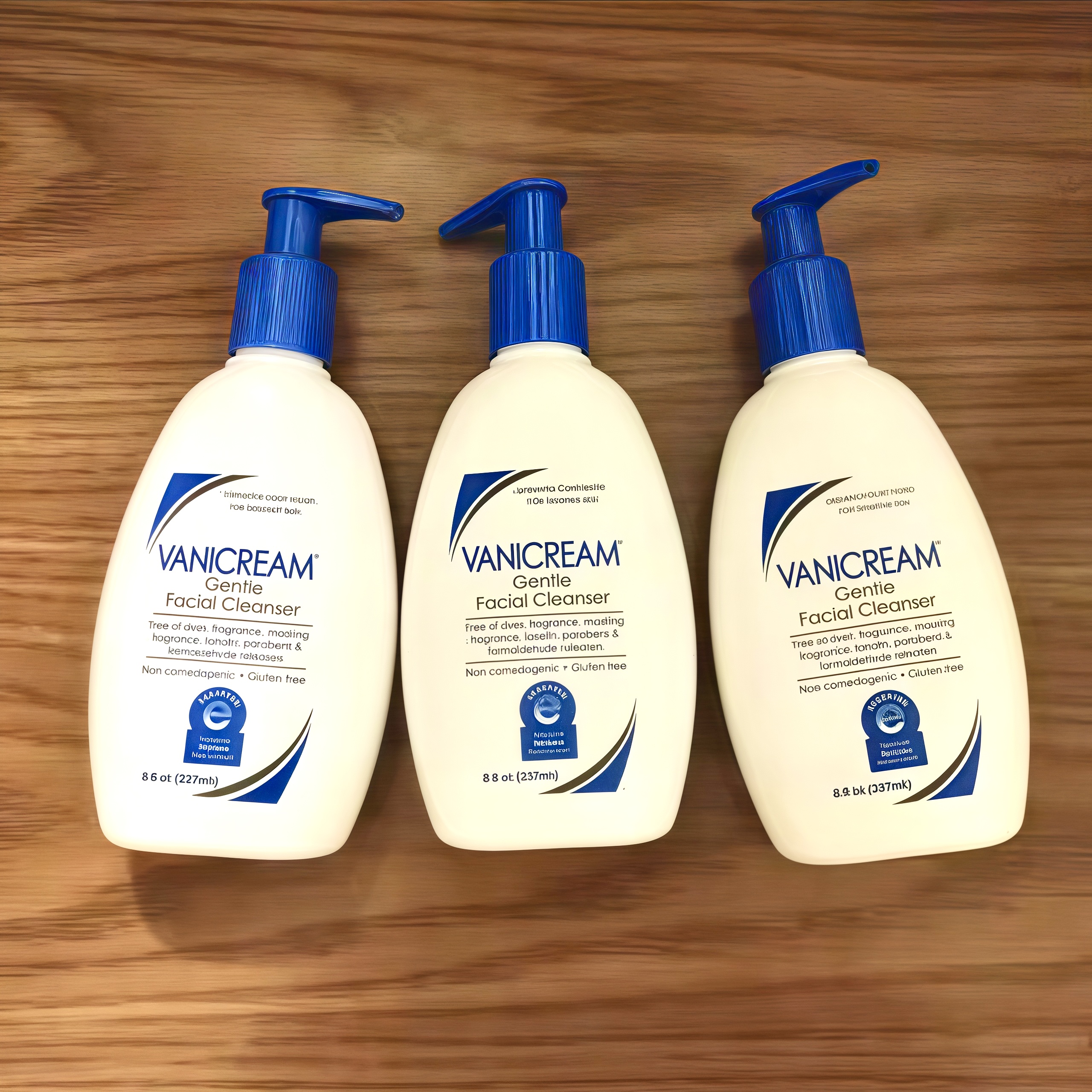 美国Vanicream温和洗面乳敏感肌油干皮清洁滋润无刺激洗面奶237ml