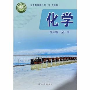 鲁教版 九年级全一册化学书课本教材教科书 54制初中9九上下册 新改版 社 54制 山东教育出版 2025使用 五四制