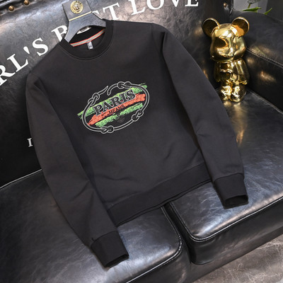 2025秋冬新款男士圆领卫衣 6066 6115 P105 M-6XL