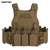 MASTTAC 高强度尼龙多功能胸挂户外战术马甲快拆防护包围背心 新款