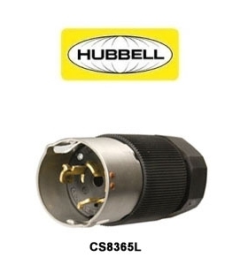 HUBBELL荷宝CS-8365L CS-8364L-50A安 大功率工业电源插头接头
