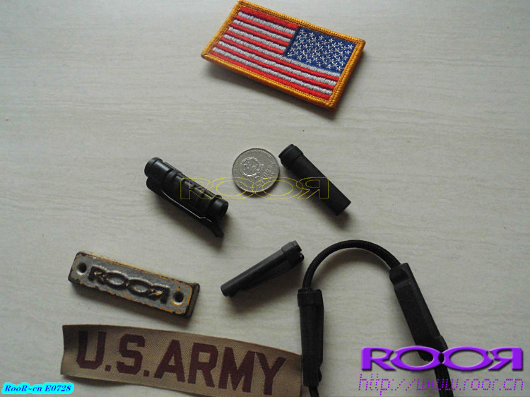 美国 USA 原配 军标 对讲机 耳机 麦克风 线夹 物品夹 固