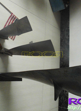 美国 CFM56  鍕机 钛合金涡轮发动机一级叶片 发动机 钛合金 摆件