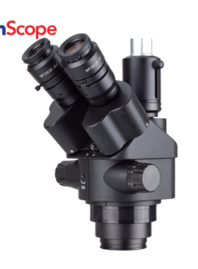 AmScope 7X-45三目共焦黑色体视显微镜头工业显微镜头 SM745NTP-B