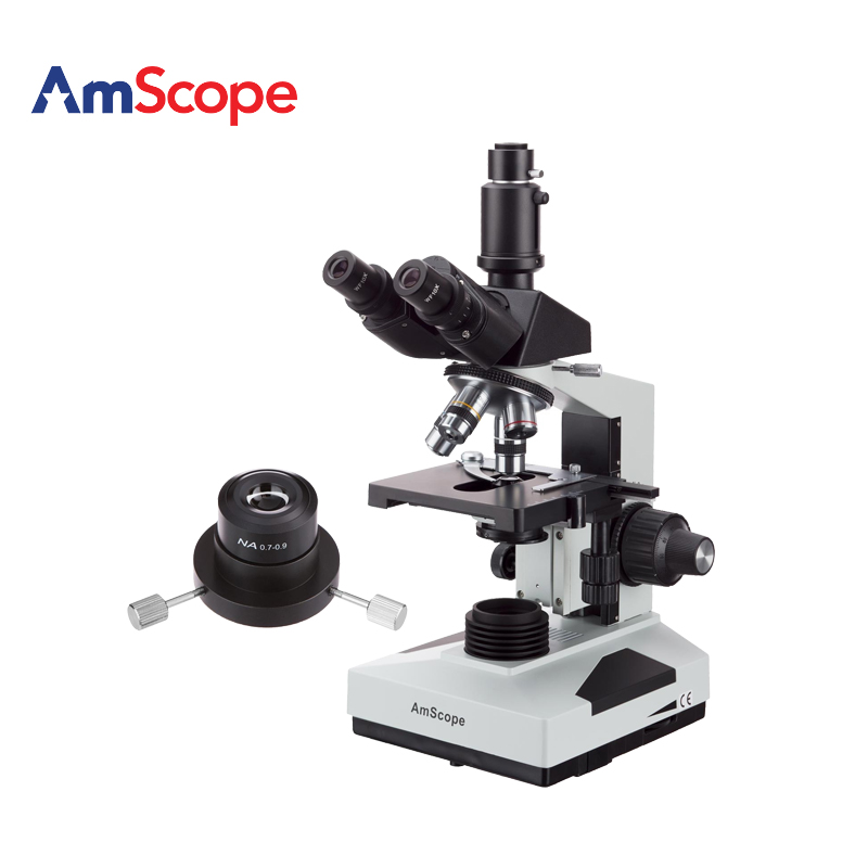 amscope复合生物显微镜