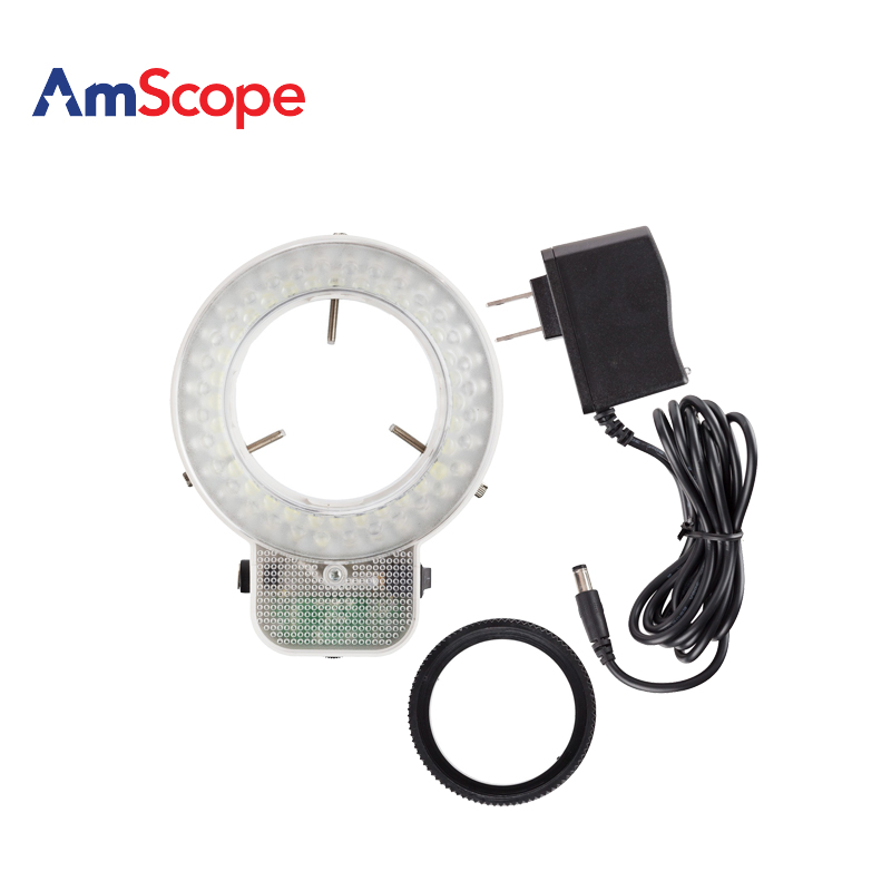 AmScope 64 LED显微镜环形灯带调光器