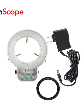 AmScope 64 LED显微镜环形灯带调光器