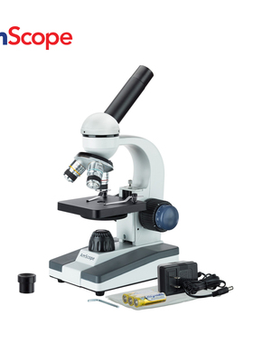 AmScope 40X-640X生物科学学生生物复合显微镜实验教学显微镜