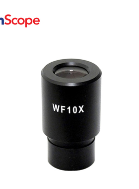 AmScope 带刻线刻度尺的WF10X显微镜目镜（23mm）