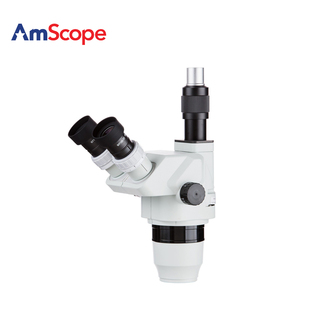 AmScope 180X 三目立体体视变焦显微镜头