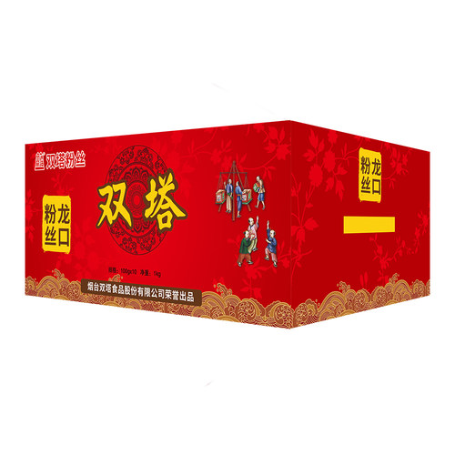 双塔1kg山东招远大包装绿豆粉丝