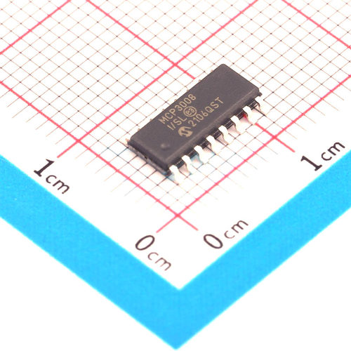 原装进口 MCP3008-I/SL SOP16 SPI串行接口/模数转换器 IC 芯片