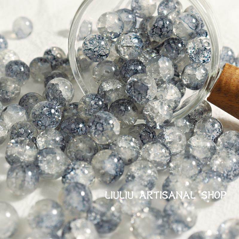 10mm玻璃圆珠碎花琉璃珠手工制作散珠diy串珠手链珠子饰品配件,饰品/流行首饰/时尚饰品新,其他DIY饰品配件,淘宝优惠券,粉丝福利购,淘宝优惠卷