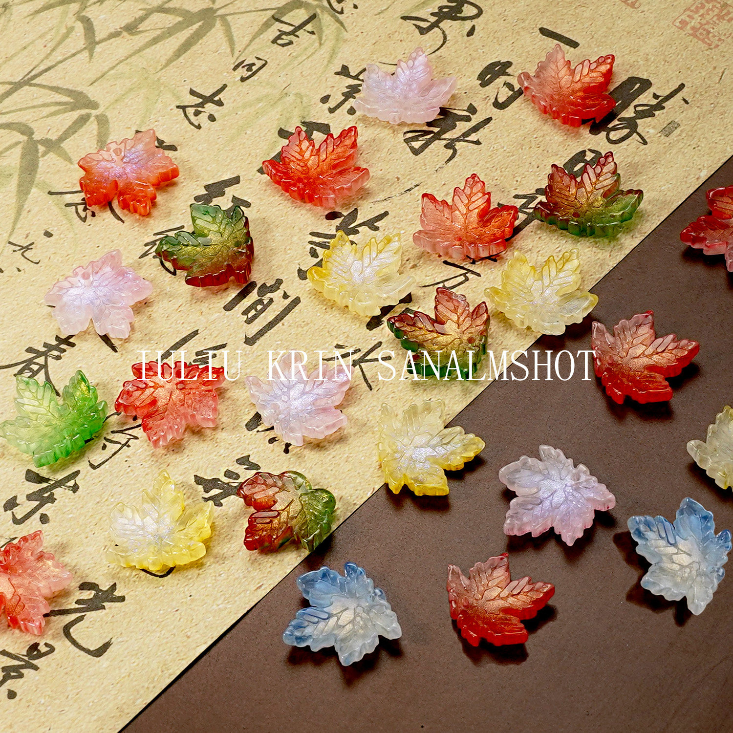 15*15mm彩色枫叶琉璃配件diy手工制作手链项链挂件钥匙扣材料配件,饰品/流行首饰/时尚饰品新,其他DIY饰品配件,淘宝优惠券,粉丝福利购,淘宝优惠卷