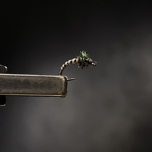 Y252北京路亚飞蝇钩飞钓马口溪哥白条若虫套装 仿生饵微物路亚溪流