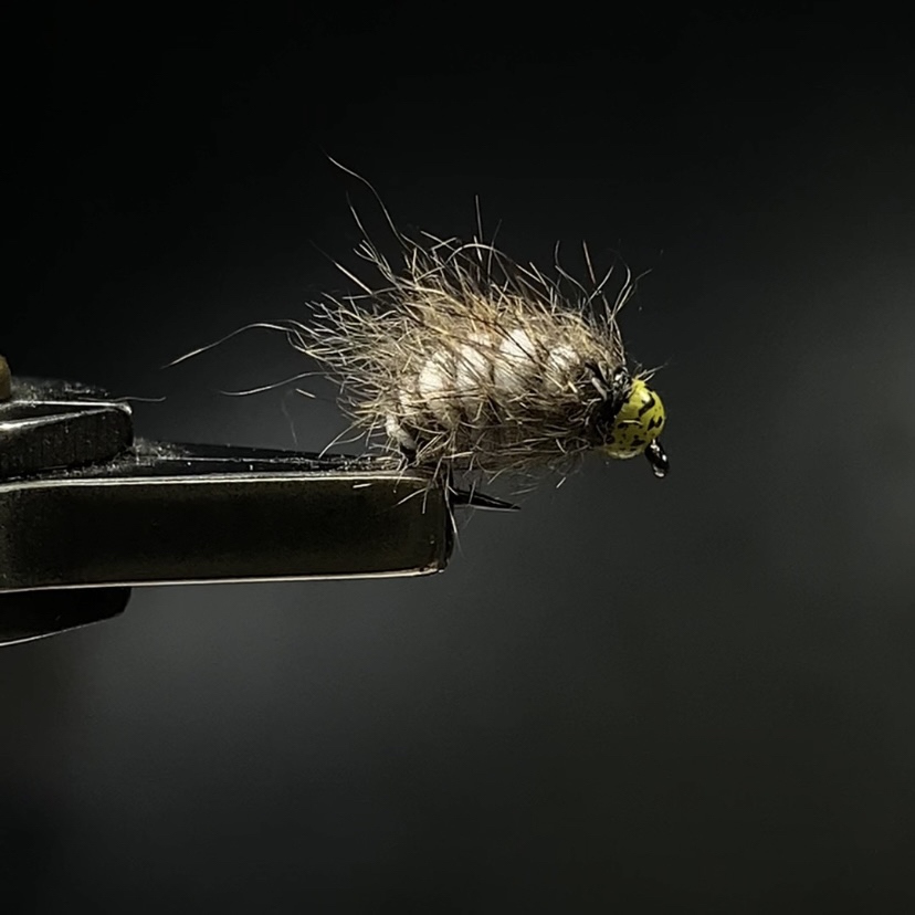 Y203北京飞钓飞蝇钩若虫沉水路亚微物鳟鱼马口毛毛虫若虫仿生饵