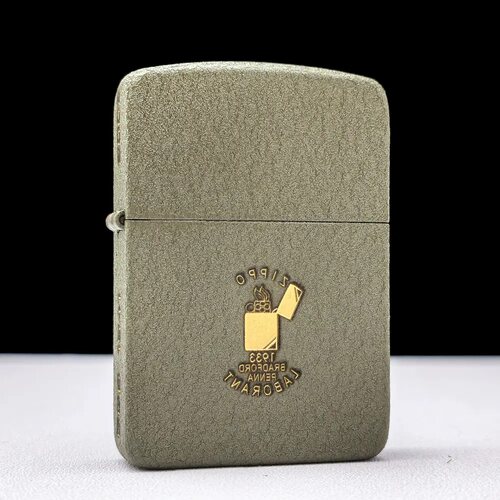 zippo正品打火机47426橄榄纪年绿裂漆创始人GGB煤油防风男士礼物