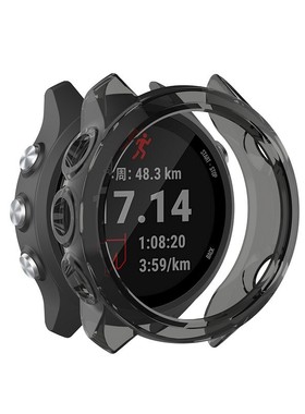 适用Garmin佳明forerunner265/165 255 245m手表保护套硅胶软壳970/570配件防尘塞fenix8/7/6/47mm壳保护壳S
