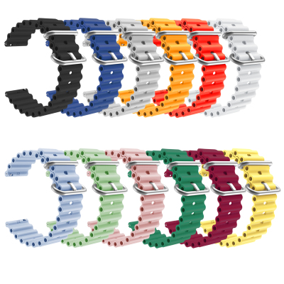 Garmin佳明fenix6/6x7x/6pro海洋硅胶手表带fenix5/5X plus飞耐时3HRForerunner935/945快拆表带替换本能EPIX