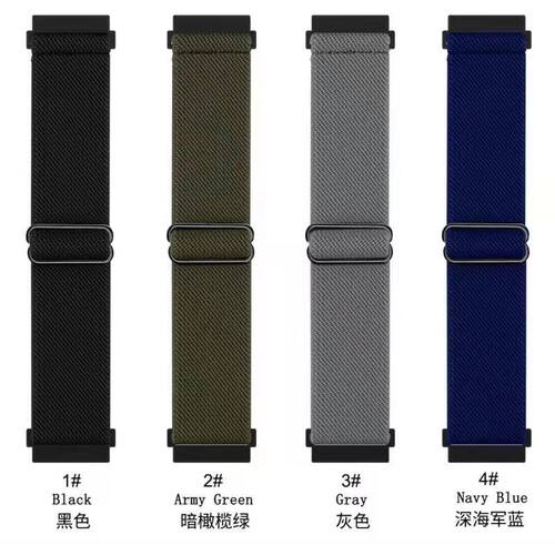 garmin佳明尼龙表带hr飞耐时3mk1